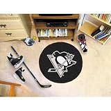 Fanmats Pittsburgh Penguins Puck Floor Mat 29 Inch Waist