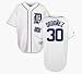 Magglio Ordonez Detroit Tigers Authentic Home Jersey, With #30 (Size 56) from Majestic Athletic