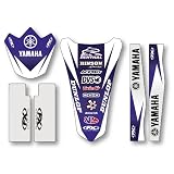 02-05 YAMAHA YZ250: 2011 FACTORY EFFEX STANDARD TRIM KIT - YAMAHA (BLUE) by Factory Effex