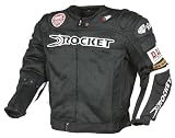 Joe Rocket UFO Mens Textile Mesh Motorcycle Jacket Black/Black/Black M
