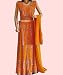 DESIGNER LEHNGA LENGHA CHOLI BOLLYWOOD INDIAN SKIRT L