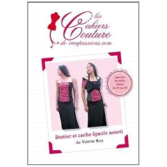Bustier et cache-�paules assorti - Patron en taille r�elle du 36 au 44