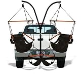 Trailer Hitch Stand and 2 Black Hammaka Chairs Combo - WD