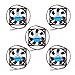 WINSINN 5010 24V DC Cooling Fan 50mm 50x50x10mm for DIY PC Motherboard Graphics Card North South Bridge - 2Pin 0.08A 1.92W 5700+-10% RPM (Pack 5Pcs)