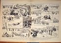 CAPE FILED ARTILLERY SOUTH AFRICA BOER WAR PRINT 1883