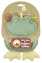 Dandelion Classic Organic Toy Rattle, Frog