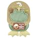 Dandelion Classic Organic Toy Rattle, Frog