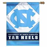 NCAA North Carolina Tar Heels 27-by-37 inch Vertical Flag