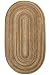 Capel 0427CS0036200 36 Inch Circular Earthright Rug - Cedar