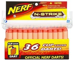 Nerf Clip System Darts 36pk