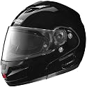 Nolan Solid N103 N-Com Road Race Motorcycle Helmet - Gloss Black / Small
