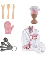 Chef Costume - iPlay, iLearn Chef Role Play Costume Set