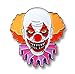 Pinsanity Creepy Evil Clown Horror Enamel Lapel Pin