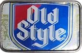 Hand Made Vintage Style OLD STYLE Beer Can Belt Buckle
