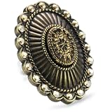 TARINA TARANTINO Gotham City Scalloped Ring, S