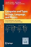 Categories and types in logic, language, and physics : essays dedicated to Jim Lambek on the occasion of this 90th birthday