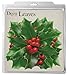 EuroQuest Imports Holly Parchment Leaves, Set of 20