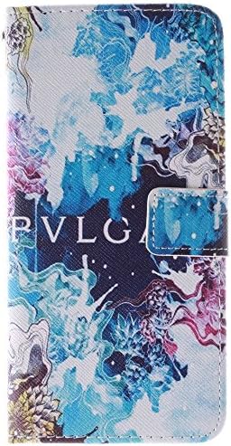 Wiko Bloom Case Wiko Bloom Kickstand Case,Tribe-Tiger Stylish Beautiful Blue Starry Sky Design Premium Leather Magnet Slim Flip Kickstand Case Cover for Wiko Bloom