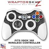 Carbon Fiber Skin by WraptorSkinz TM fits XBOX 360 Wireless Controller (CON ....