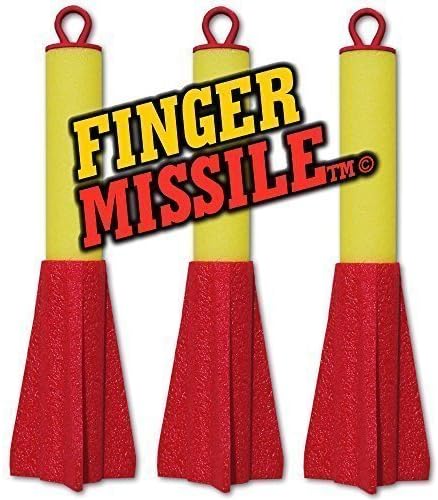 Finger Rockets (Pack of 3) (Red)