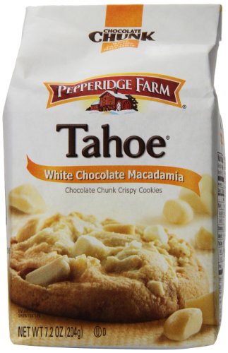 Pepperidge Farm Chocolate Chunk Crispy Cookies, Tahoe White Chocolate Macadamia, 7.2-ounce bag (pack of 4)