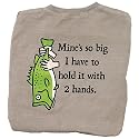"Mine's So Big I Have To Hold It With 2 Hands" Fishboy Fishing T-shirt