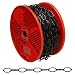 Campbell 0713177 Hobby/Craft Cathedral Chain on Reel, Black Finish, #31 Trade, 0.087" Diameter, 98' Length, 20 lbs Load Capacity