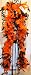 Tanday Black & Orange Swirl Premium Quality 6 feet 40g feather boa .