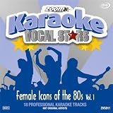 Zoom Karaoke CD+G - Female Icons Of The 80s - Vocal Stars Karaoke Series ZVS011