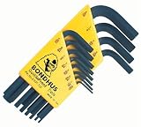 BONDHUS(ボンダス) 六角レンチセット ショート 12本組 インチタイプ HLX12S