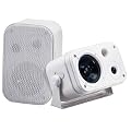 Pyramid 3071WP 300 Watts 3.5-Inch 2Way Indoor/Outdoor Waterproof Speaker System