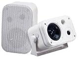 Pyramid 3071WP - Marine speaker - 100 Watt - 2-way - white