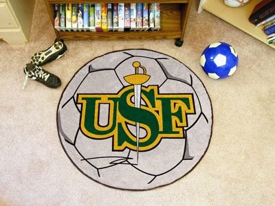 Buy San Francisco Dons NCAA Soccer Ball Round Floor Mat (29) by Fan Mats