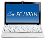 Asus 1101HA 11.6-inch Netbook (Intel Atom Menlow Z520 1.33 GHz Processor, 1 GB RAM, 160 GB HDD, up to 8.5 Hours Battery, WLAN, Bluetooth, Webcam, Windows XP, Windows Live Suite, White)