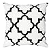 DOZZZ Clearance Sales Throw Pillow Cover Set of 2 Black and White Vintage Style Cotton Linen Square Throw Pillow Case Decorative Cushion Cover Cushion Case for Sofa,Bed,Chair WITHOUT PILLOW INSERT