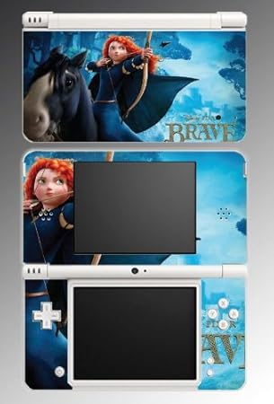 Brave Princess Merida Archer Video Game Vinyl Decal Cover Skin Protector #3 Nintendo DSi XL