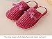 VTURE Men's and Women's New Stripe Corduroy Anti-slip House Slippers