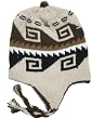 Handmade Reversible Alpaca Natural Fiber Hat - Chocolate Cream II (Men/women)
