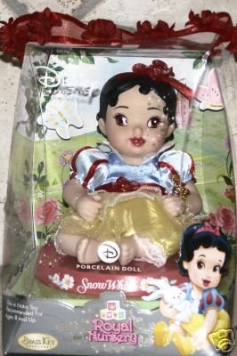 Childrens Toyshop  Toys : Disney Princess Porcelain Doll ~ Snow White