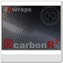 R2 Carbon Fiber II Vinyl Sheet Roll Kit Decal Hood 24"