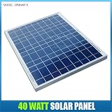 Solartech Power 40 Watt 12volt Solar Panel UL Listed