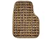 Natural Caramel with Brown Front Mats ONLY - 2007-2008 Saturn Aura Sedan/Hybrid Co...