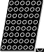 Flexipan Hemisphere 0.67 Oz, 42mm Dia x 21mm Deep (1-5/8