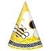 Bumble Bee Party Hats, 8ct