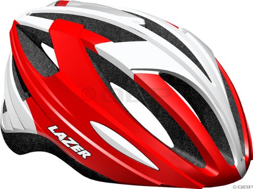 2011 Lazer Neon Helmet: Red/White; One Size Fits 53 -61cm !