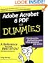 Adobe Acrobat 6 PDF For Dummies