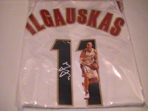 ZYDRUNAS ILGAUSKAS SIGNED AUTOGRAPHED CLEVELAND CAVALIERS JERSEY W/ HOLOGRAM + COA
