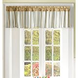 Bananafish Short Latte Window Valance by Bananafish