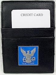 Navy Jacob's Ladder Magic Wallet