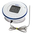 Zyliss EZ Dial Digital Kitchen Timer with Probe - White